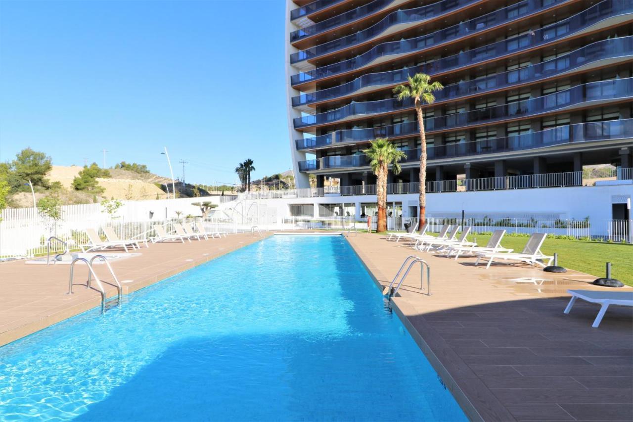 Sunset Waves 18-35 Poniente Beach Resort Benidorm Exteriér fotografie